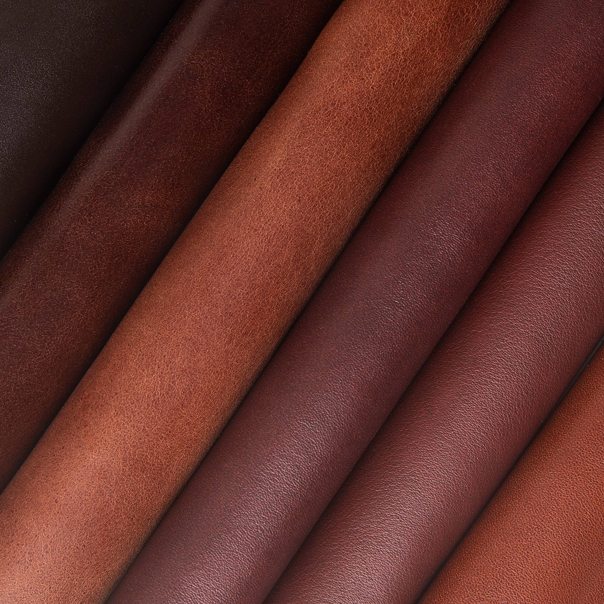 ITALIAN BROWN COLOR leather sheets